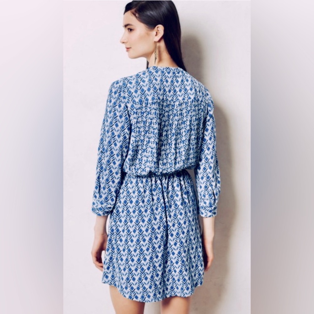 Anthropologie I Maeve Galen Geo Day Dress TB2 - Picture 5 of 8